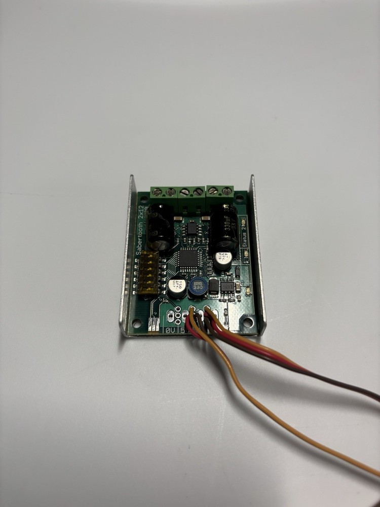 Sabertooth 2x12 Motor Driver + FlySky FS-GT3B 3CH RC Transmitter w/ Receiver