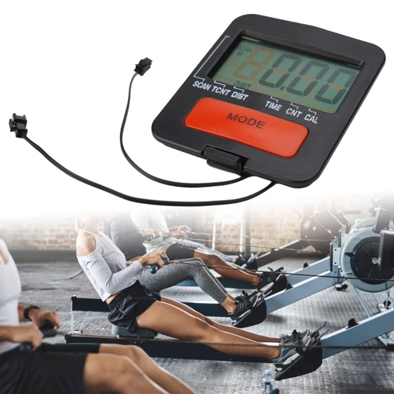 Adjustable Odometer Home Rowing Machine Counter Speedometer Counter Easy to Use