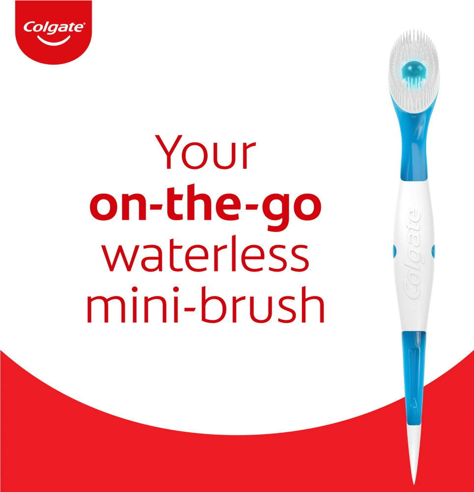 Colgate Max Fresh Wisp Disposable Mini Toothbrush - Peppermint, 24 Count
