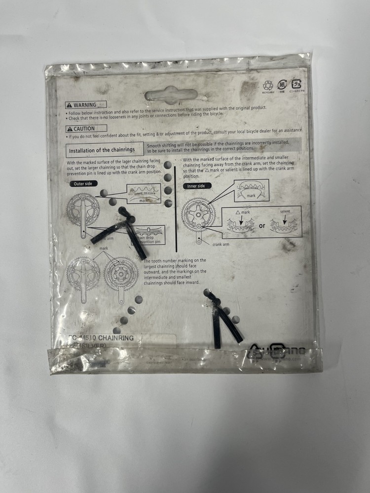 Shimano 64mm 22T deore chain wheel