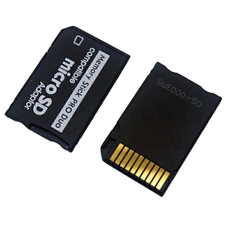 For Micro Storage Card - MS pro duo for PSP Card Adapter Memory Stick Flash Card