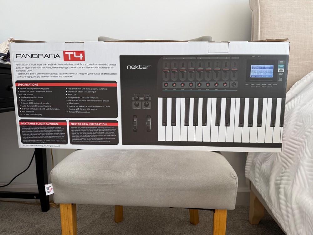 Nektar Panorama T4 49-key Keyboard Controller