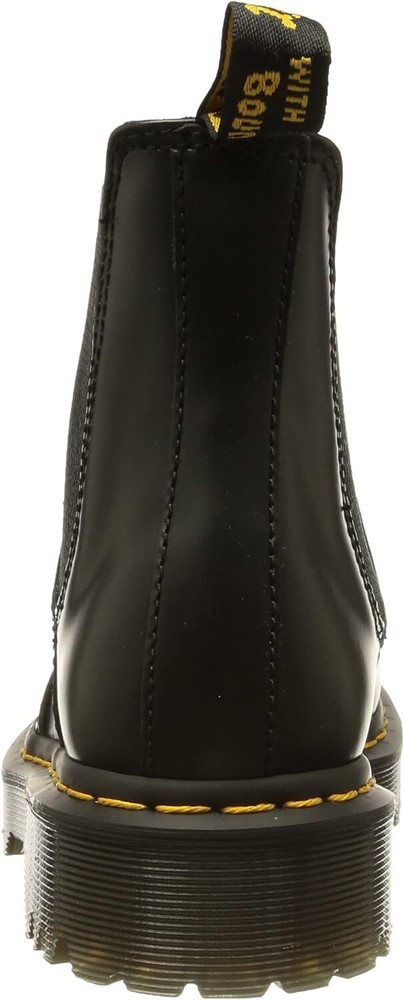 DR. MARTENS 2976 Bex Boots Black Smooth New