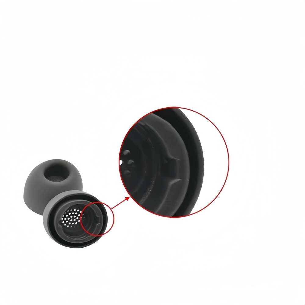 Ear Tips for Galaxy Buds 3 Pro Eartips With galaxy buds3 pro ear tips Black