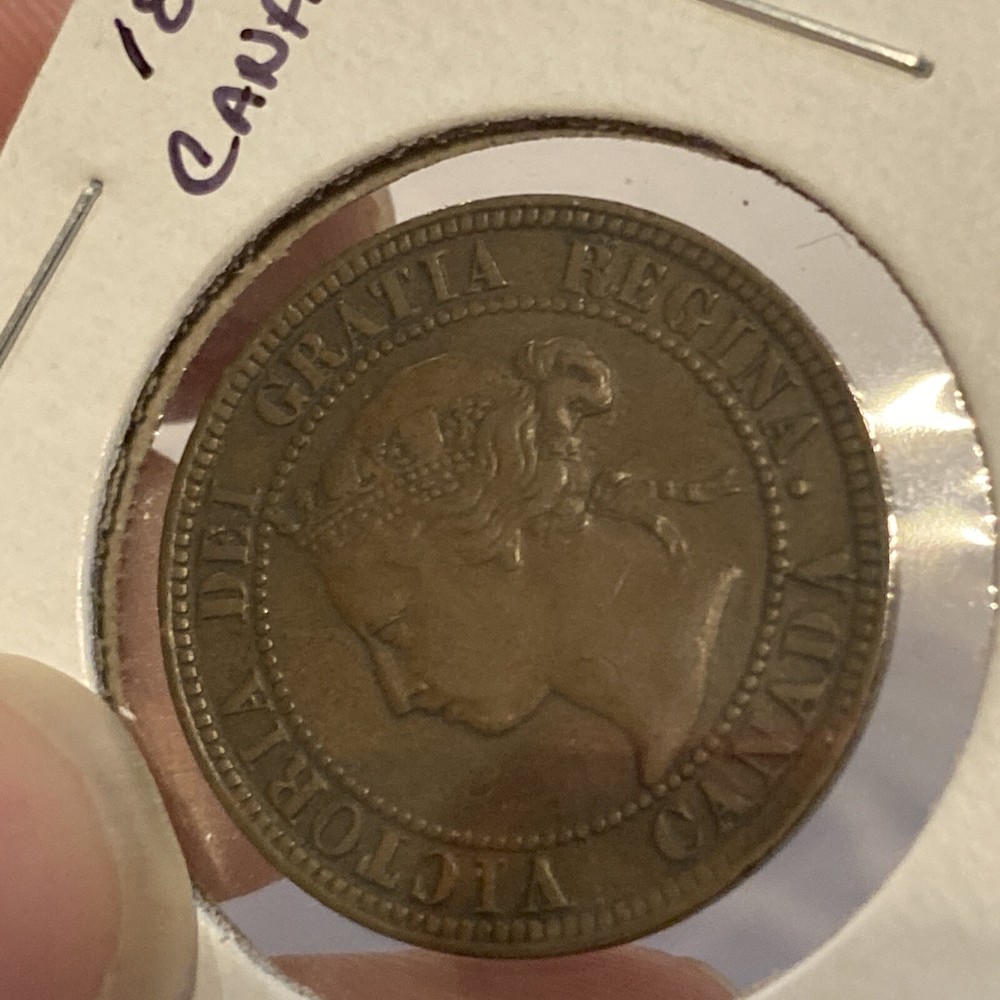 1893 canada large cent queen victoria
