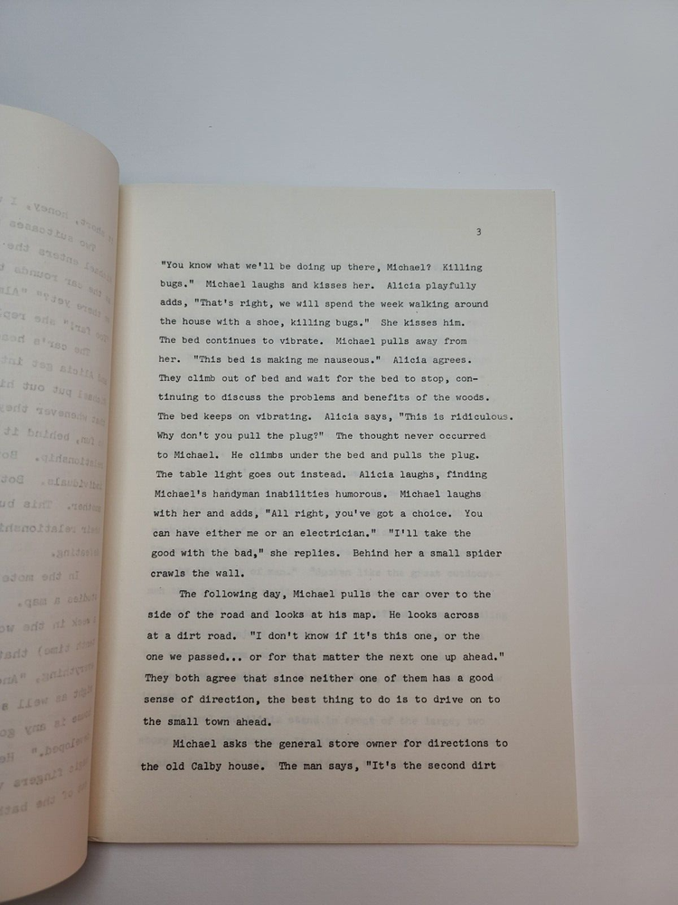 TRAPS / Barry Levinson 1970's Unproduced Treatment Script
