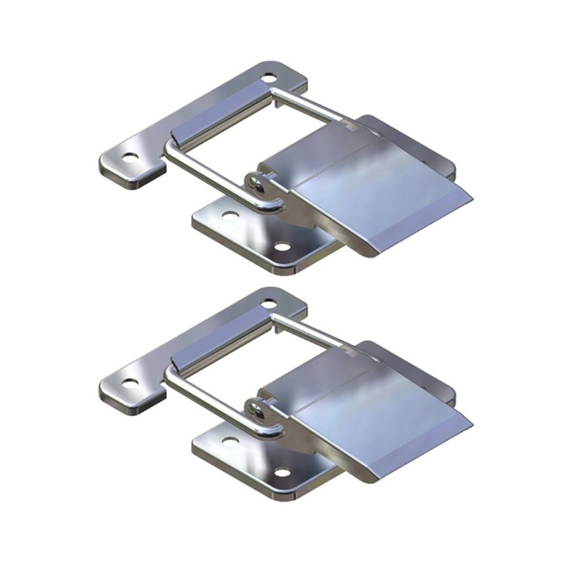 Permanent Untarnished Locking Latches Secure Sealing Mechanism Inside Use