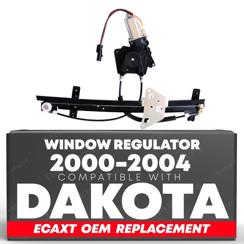 Power Window Regulator w/Motor Assembly, Front Passenger Side - Compatible wi...