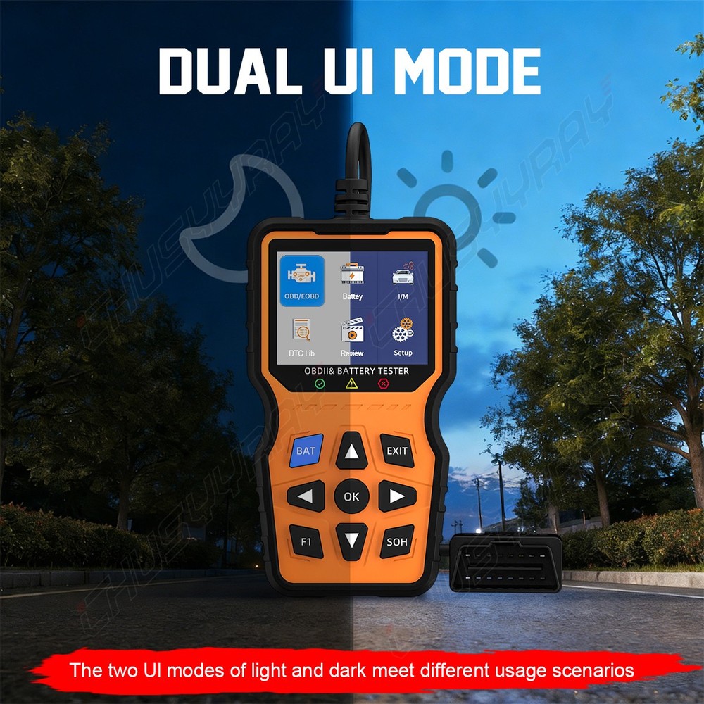 Professional OBD2 Scanner - 2026 Upgraded OBDII + CAN Code Reader