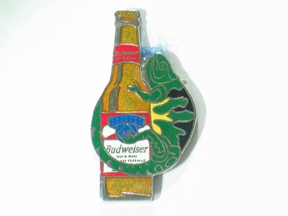 Budweiser Beer Pin  Chameleon