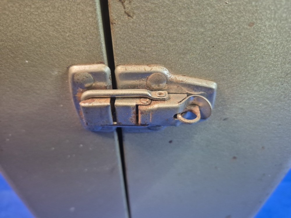 1950's Craftsman Wall Mount Drill Box