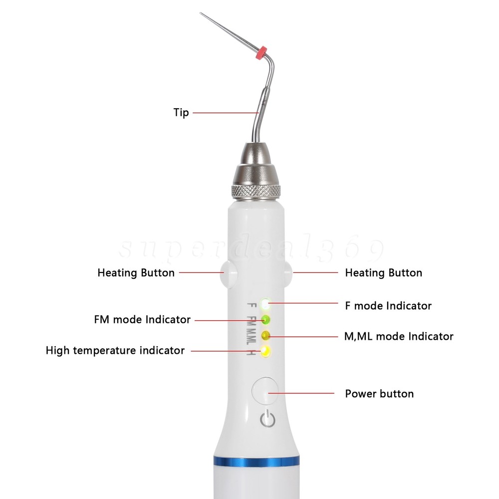 Dental Endodontic Obturation System GuttaPercha Obturation Pen Cordless Wireless