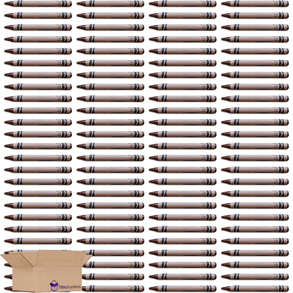 Brown Crayon Bulk Value Pack | d 100 Count
