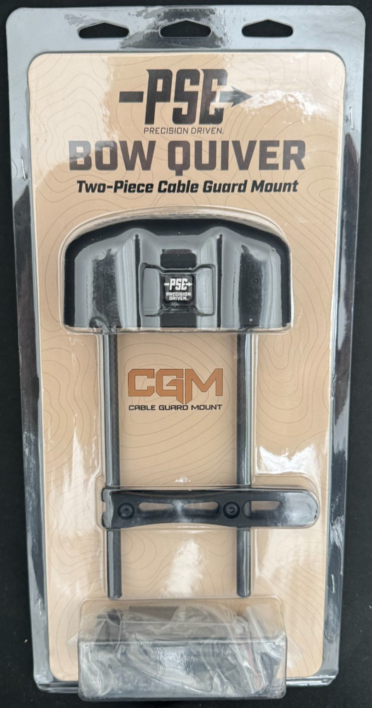 PSE 2-Piece Bow Quiver Black New
