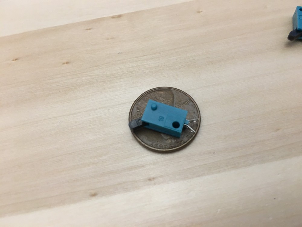 20 Pieces KFC-V-101 Micro Limit Switch Lever tiny small Normally open n/o