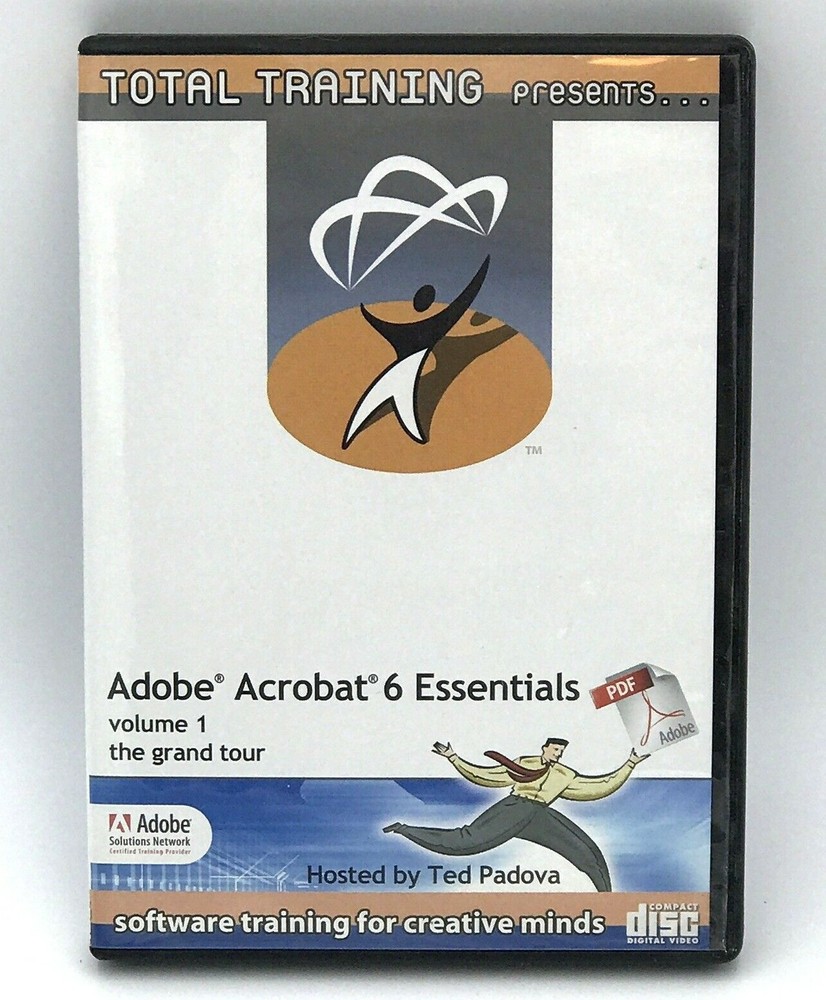 Adobe Acrobat 6 Essentials Volume 1 CD Total Training 2003