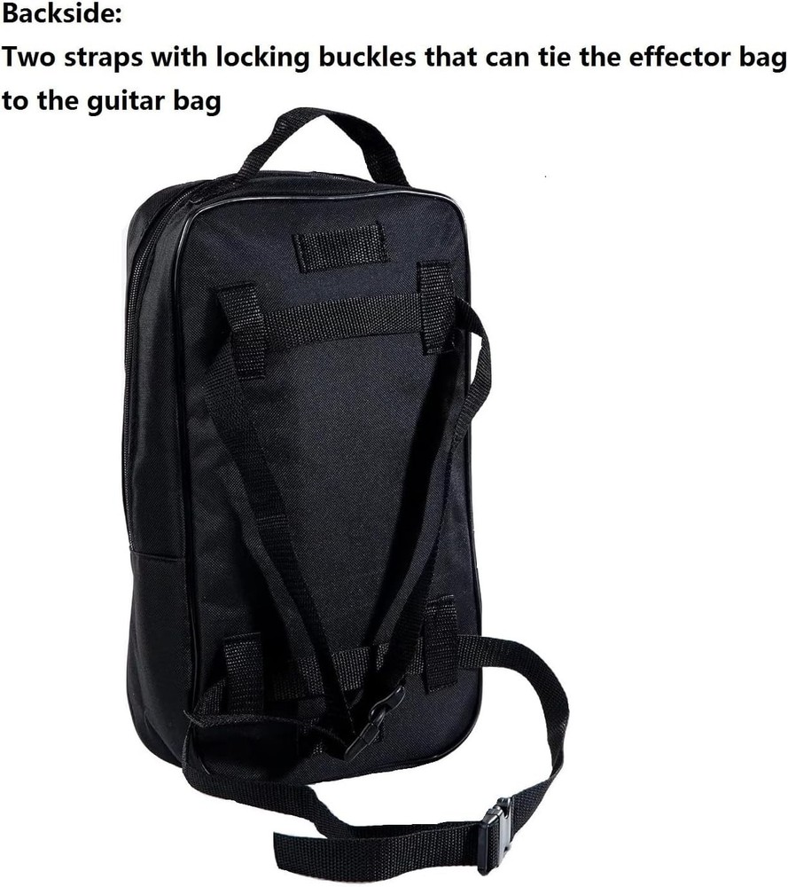 14" Mini Pedal Board Bag - Lightweight, Durable & Compact for Musicians