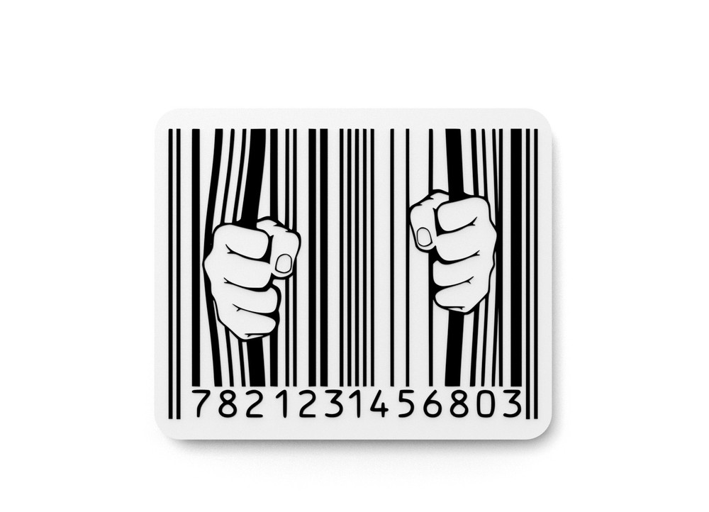 Barcode 8 | Funny sign For Home or Office