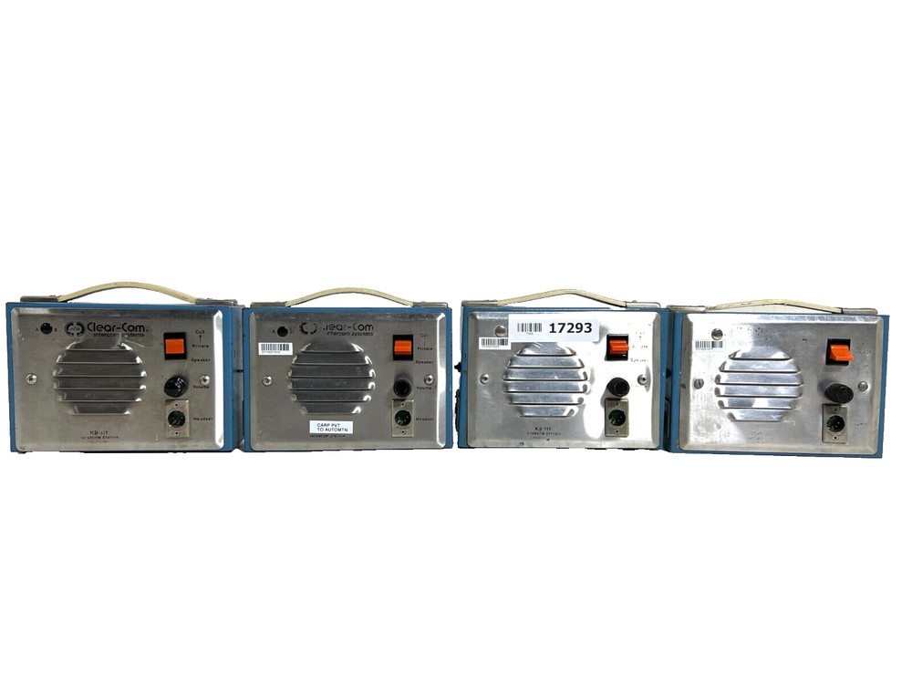 Clear-Com KB-111 Intercom Station #17293 (One)THS