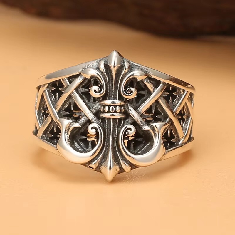 Vintage Wind Anchor Mechanical Adjustable Ring