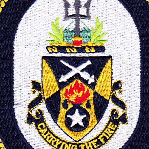 USS Supply AOE 6 Fast Combat Support Ship Patch