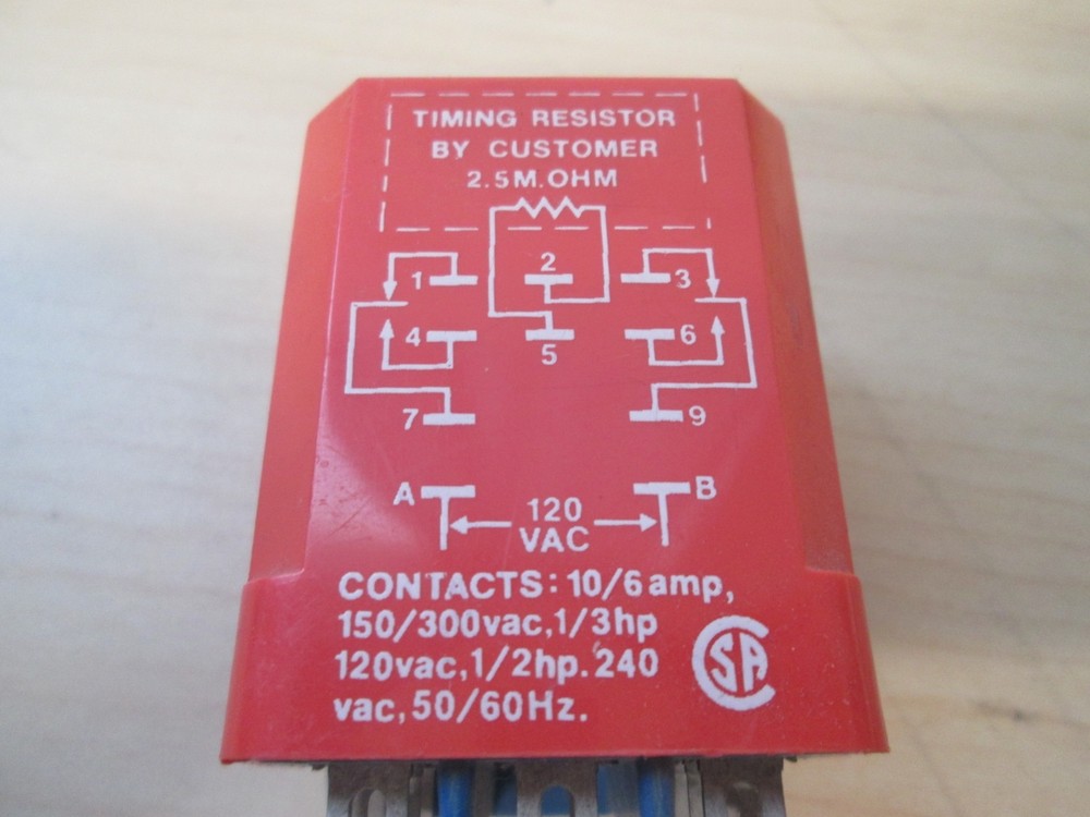 National Controls Corp., K1F-300-561, Solid State Timer, 3-300 Sec, Used