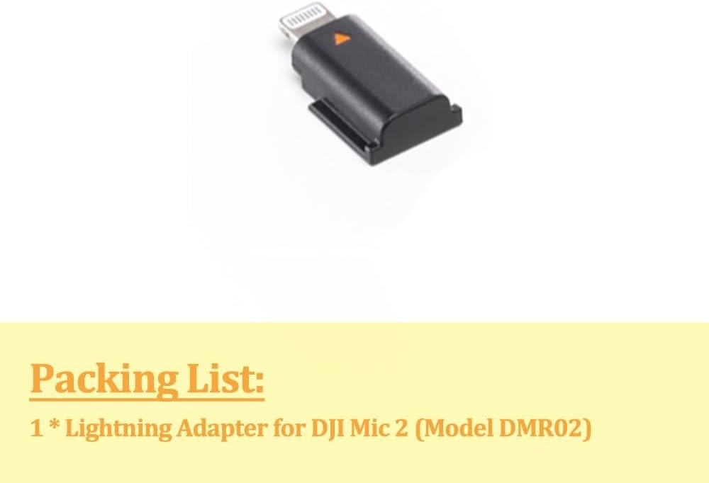 Original Mobile Phone Adapter for DJI Mic 2 Lightning Adapter, 2