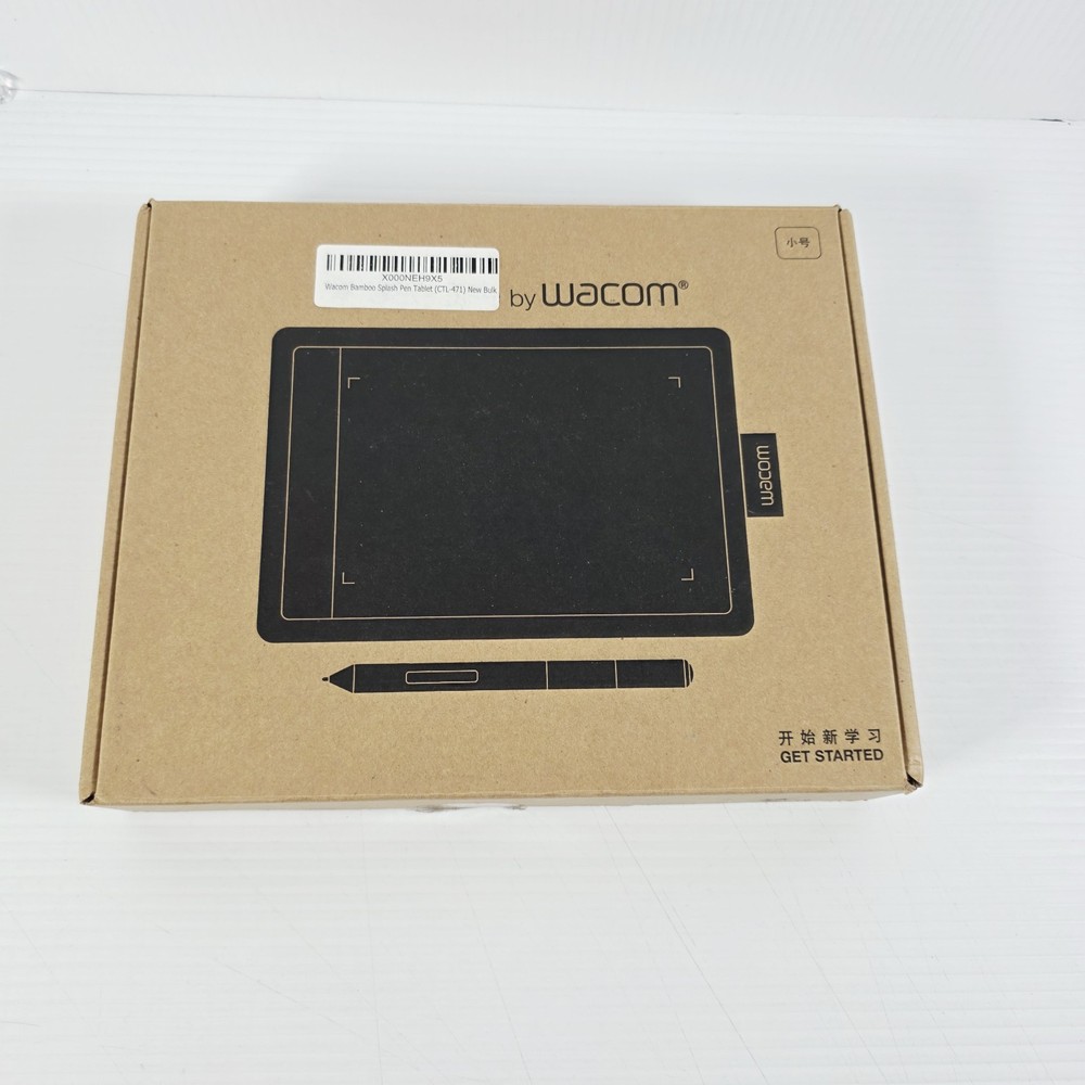 One by Wacom CTL-471 Creative Graphics Drawing Tablet w/ Pen - Tested