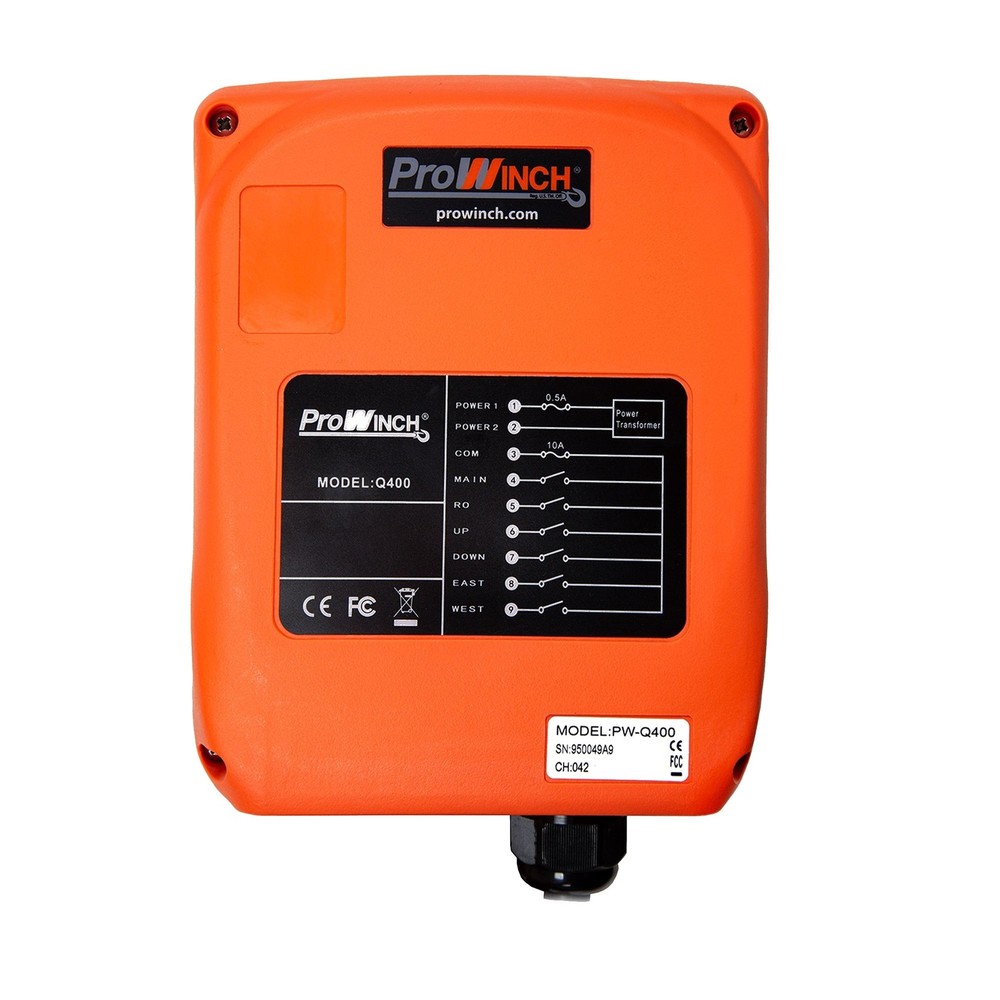 2 Channels Single Speed Wireless Remote Control Multi voltage Range 300 ft