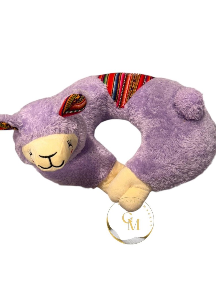 Handmade travel pillow from Peru
