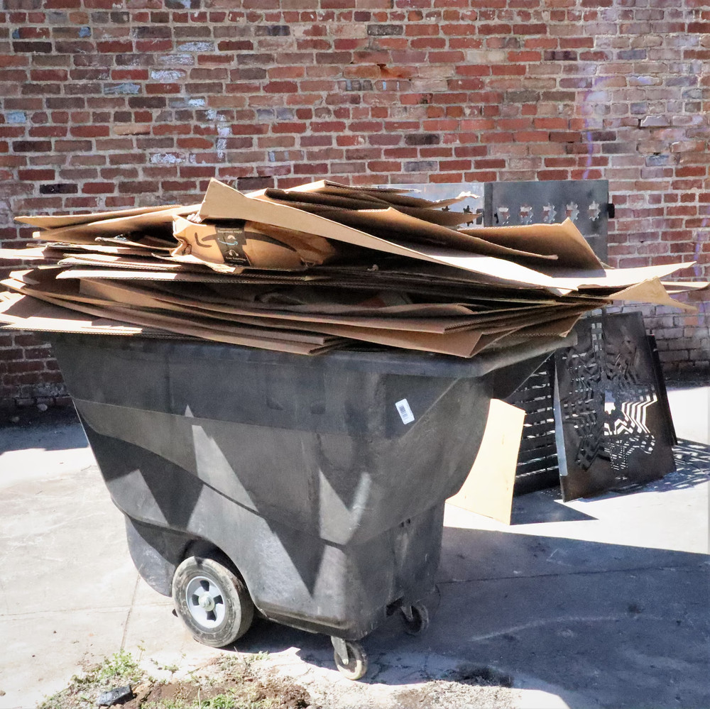 Metal Backyard Burn Bin