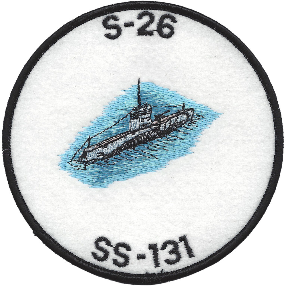 USS S-26 SS-131 Patch