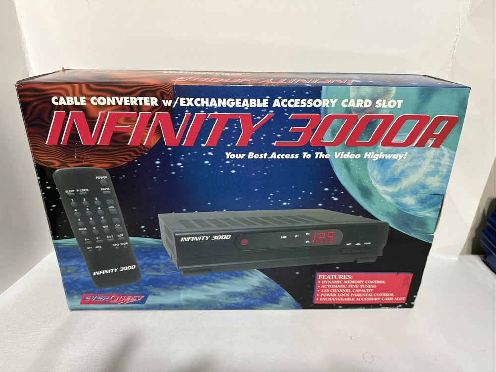 EverQuest Stargate Infinity 3000A Cable Converter With Remote