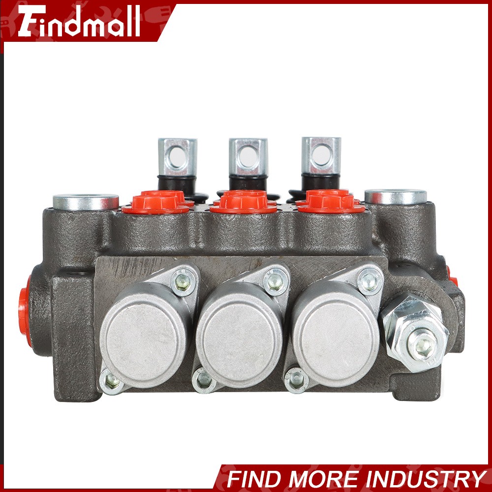 3 Spool 13GPM Hydraulic Directional Control Valve BSPP Interface New