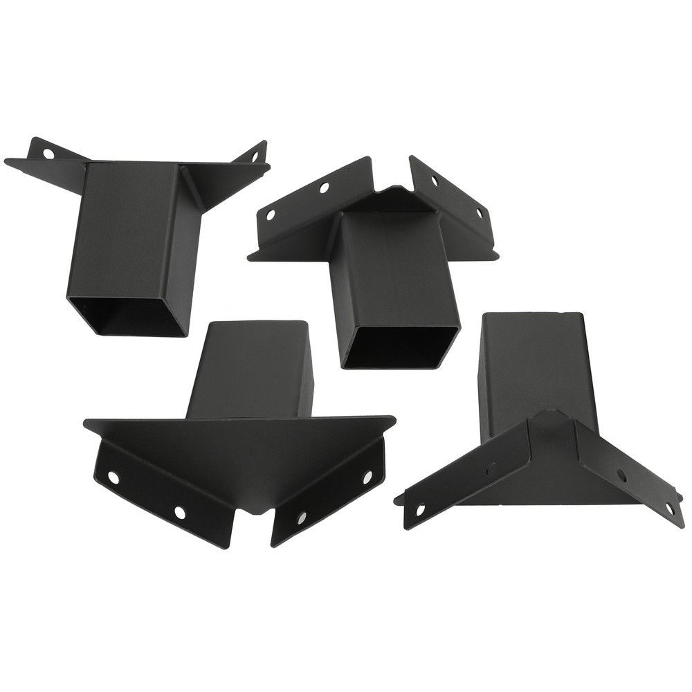 4 Pack Compound Angle Heavy Duty Deer Elevator Brackets Tree Stand Powder coated