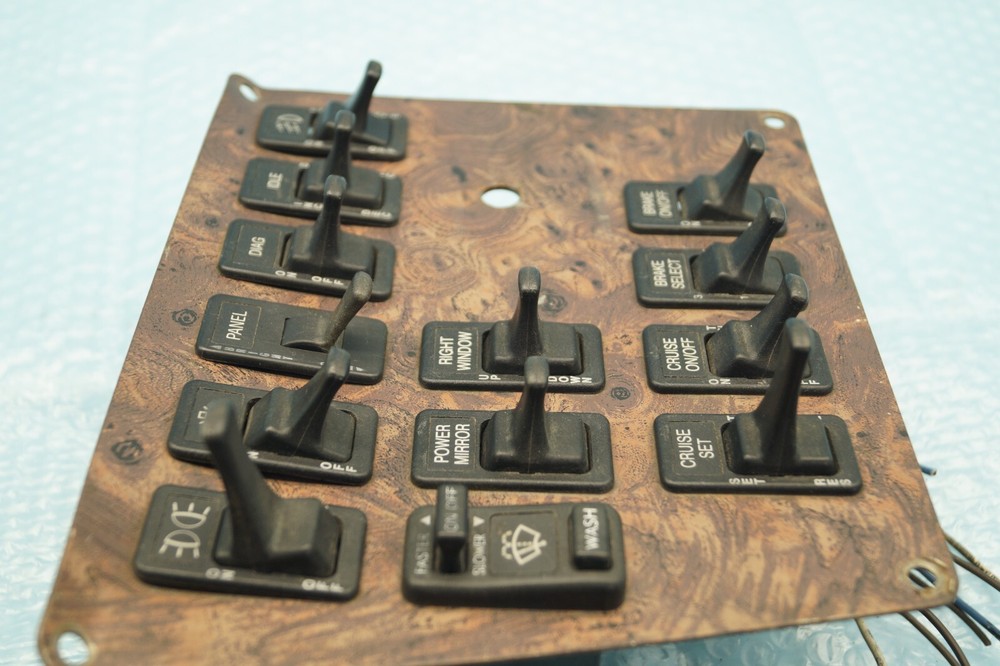 ✅ International Cabin Switch Buttons Dash Panel Lineset OEM SS