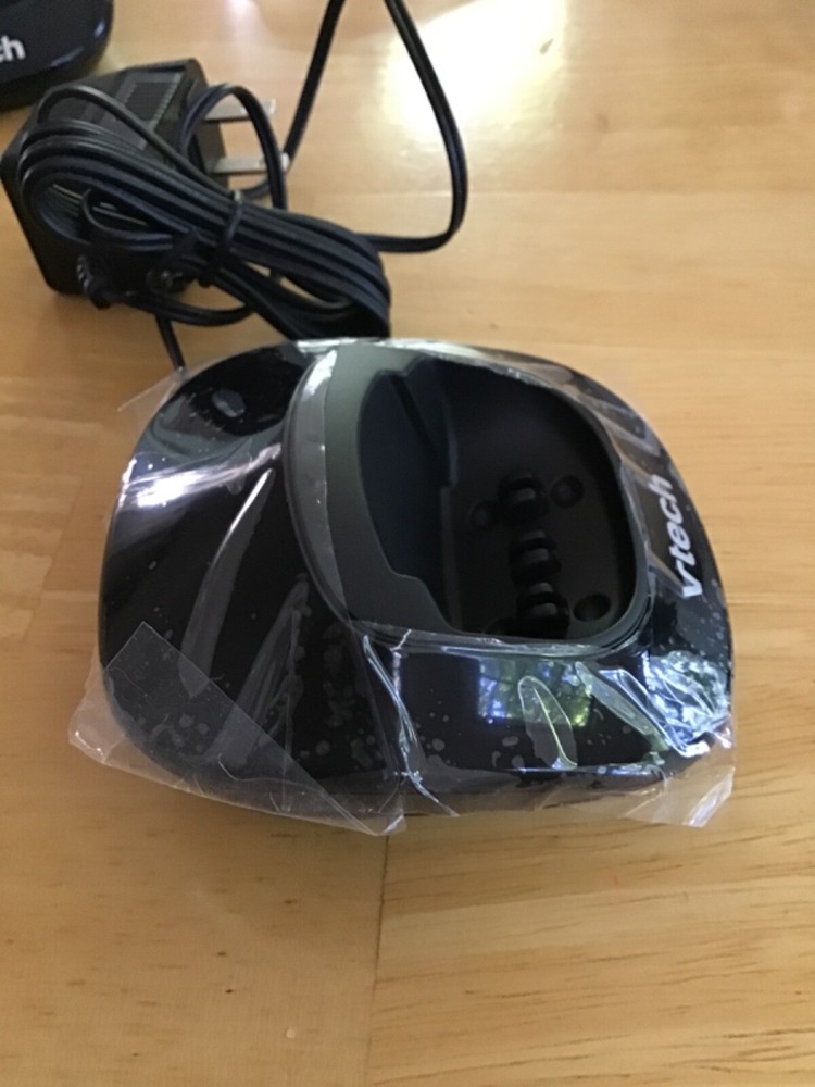 VTech CS6199-4 BLACK Cordless Handset Cradle & Power Supply Only