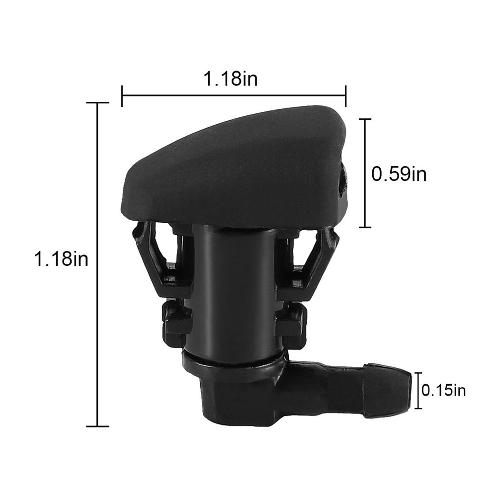 KIT Windshield Washer Nozzle Front Left Right for Jeep Grand Cherokee 2005-2018