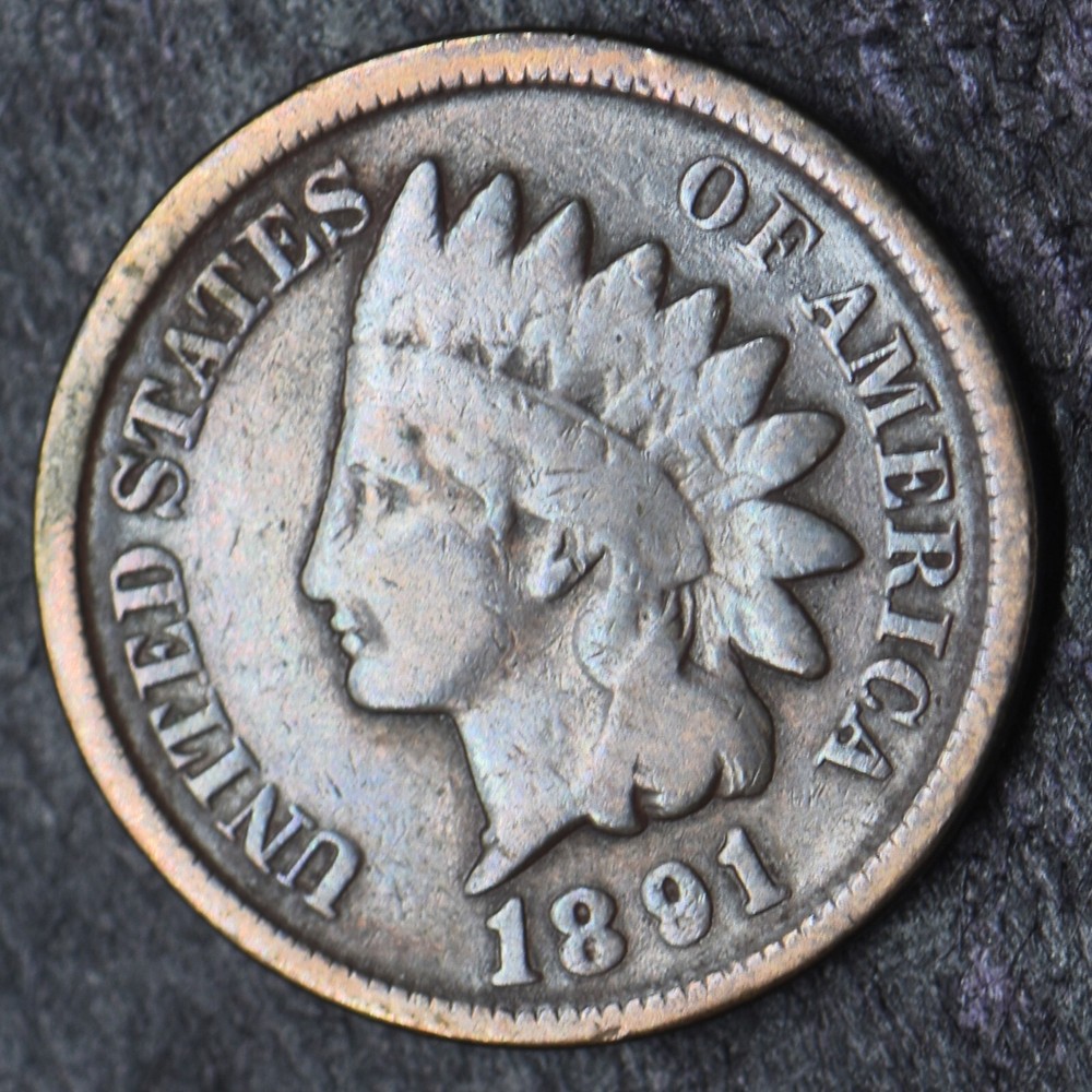 1891 Indian Head Cent 1C - COINGIANTS -