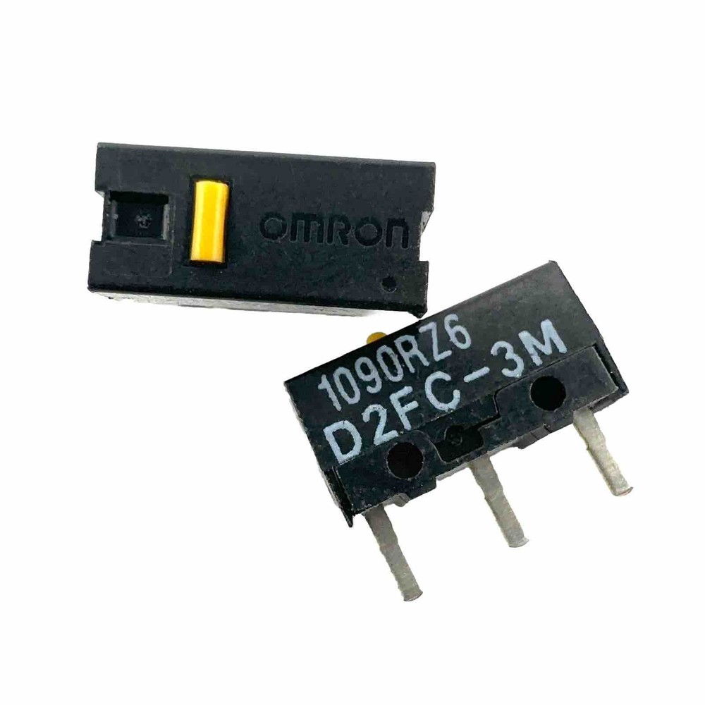Omron D2FC-3M Yellow Dot Subminiature Basic Micro-Switch (6 Pieces)