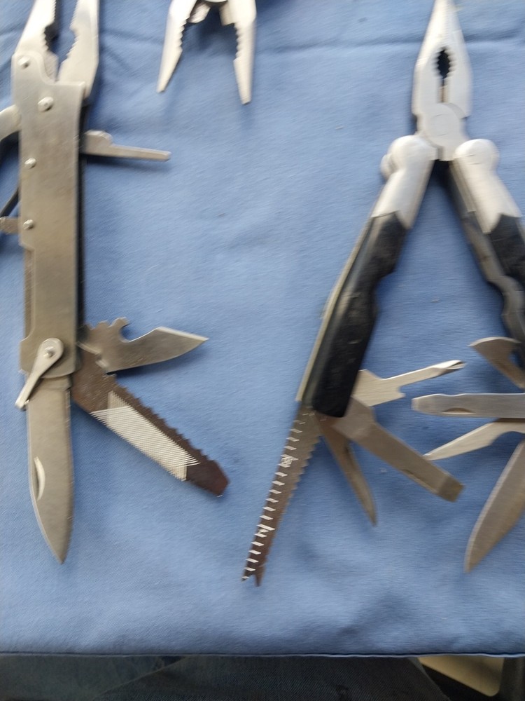 3 Survival Tool - Foldable With Multiple Gadgets