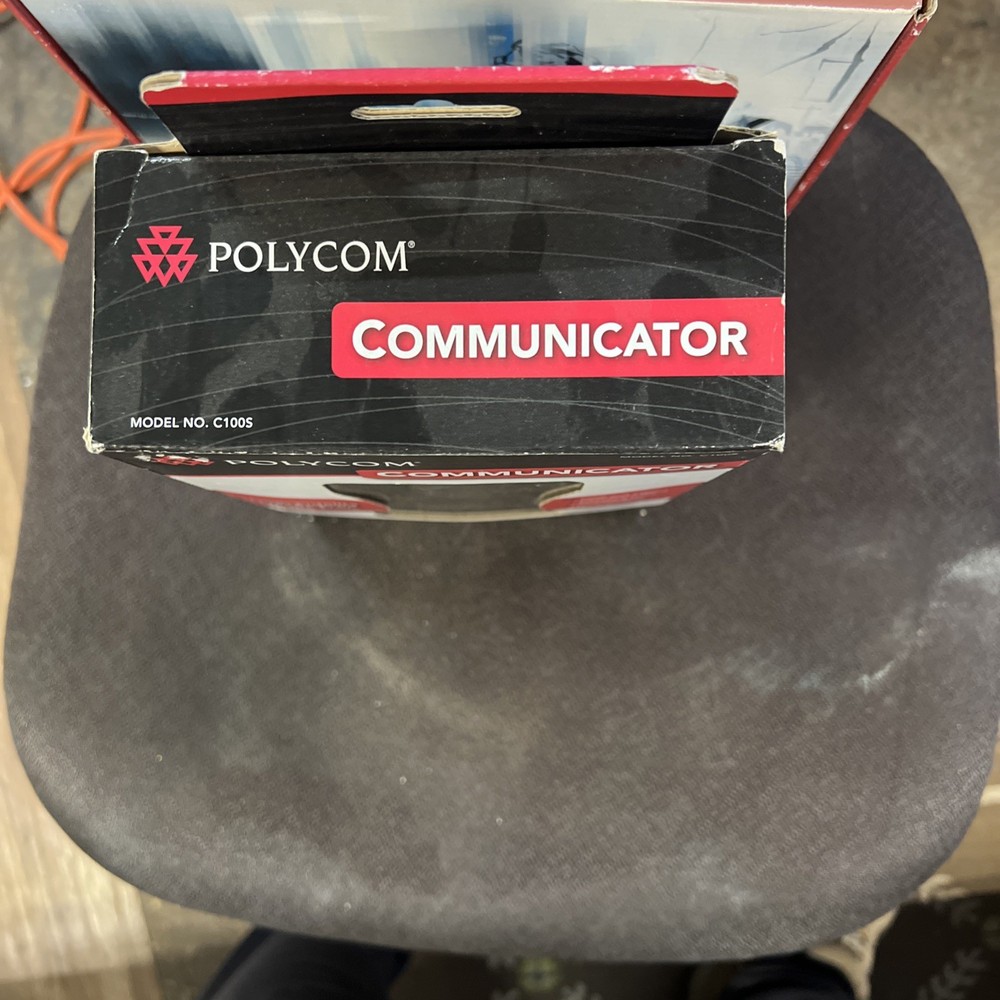 Polycom Communicator C100S USB Desktop Speaker Phone Microphone Skype