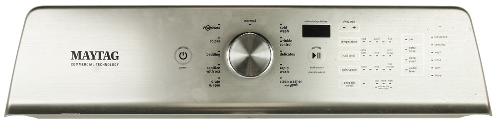 Maytag Washer W11035067 Main Control Panel/Board/Console