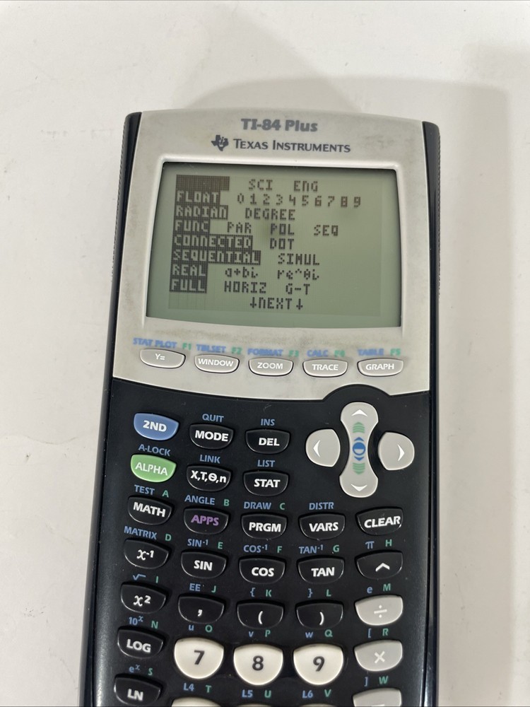 Texas Instruments TI-84 Plus Graphing Calculator Tested Works