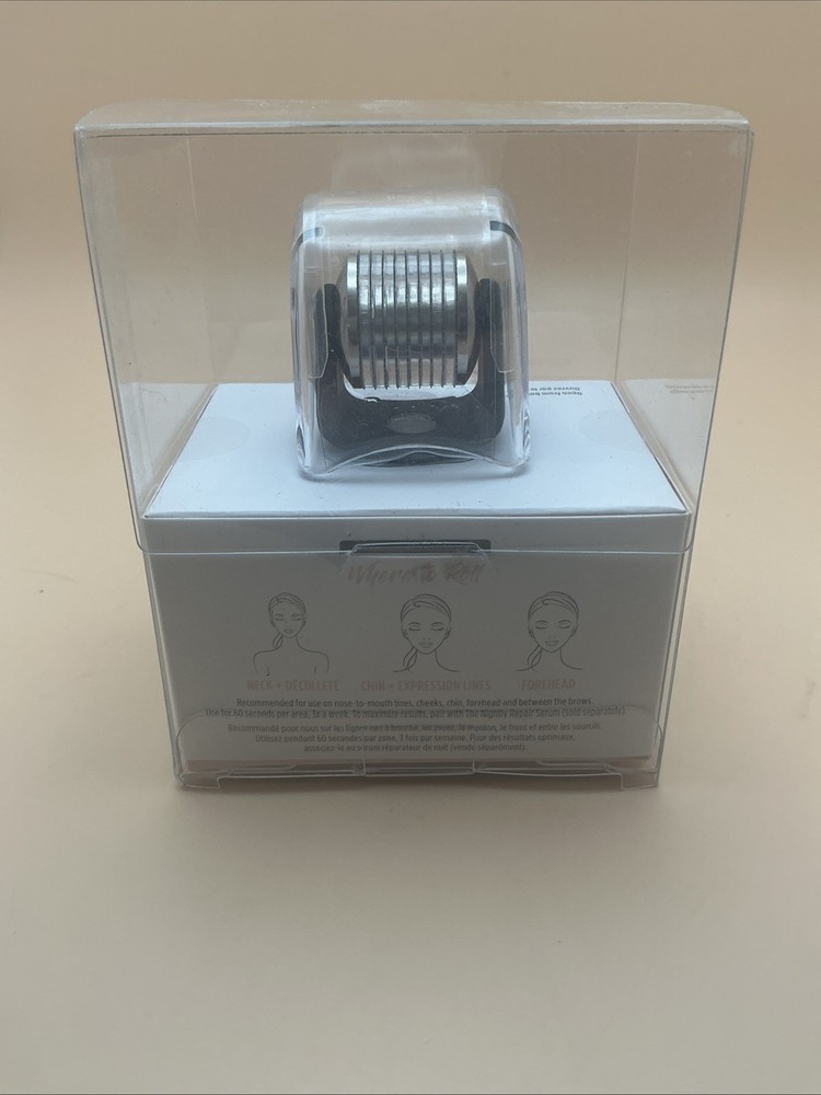 BEAUTYBIO GloPRO FACE MicroTip Attachment Head - Black & Silver