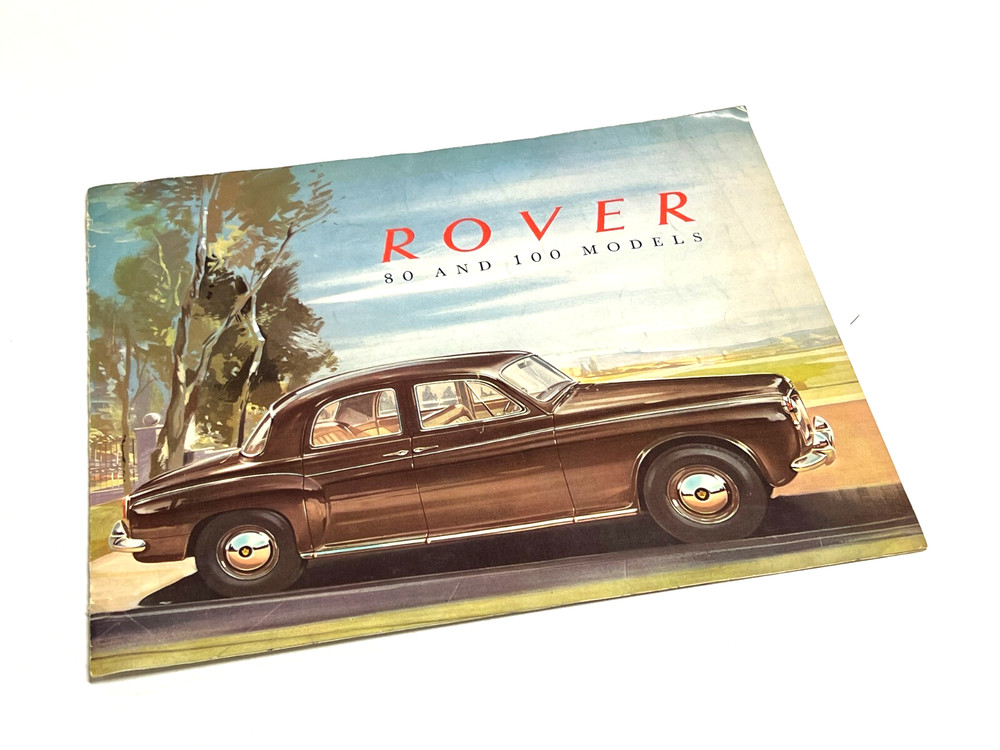 1959-1962 Rover 80 & 100 Brochure
