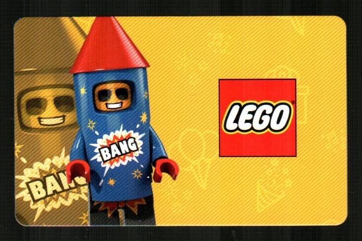 LEGO 40th Anniversary Firework Guy ( 2023 ) Gift Card ( $0 )
