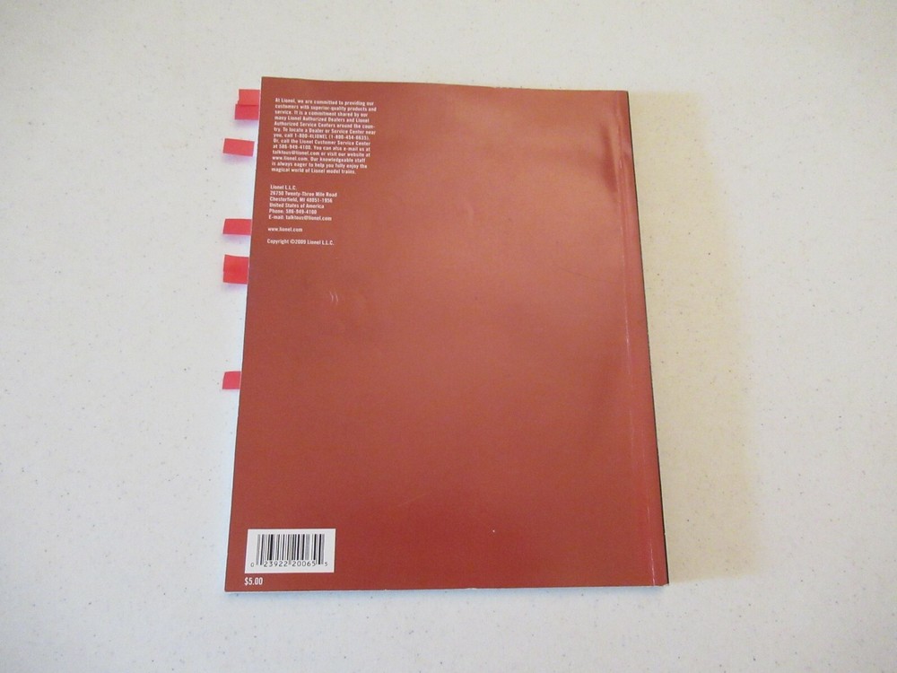 Lionel Signature Edition 2009 Catalog