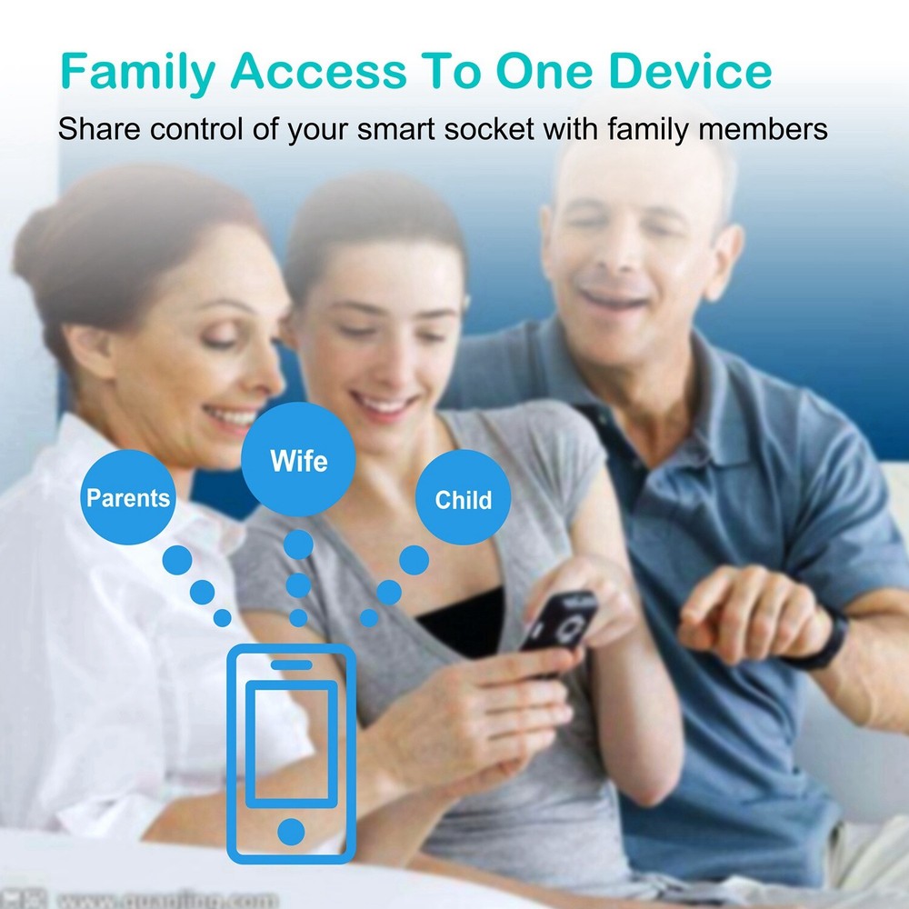 Smart Mini Wifi Plug Power Socket Timer Outlet Remote Control Google Home US