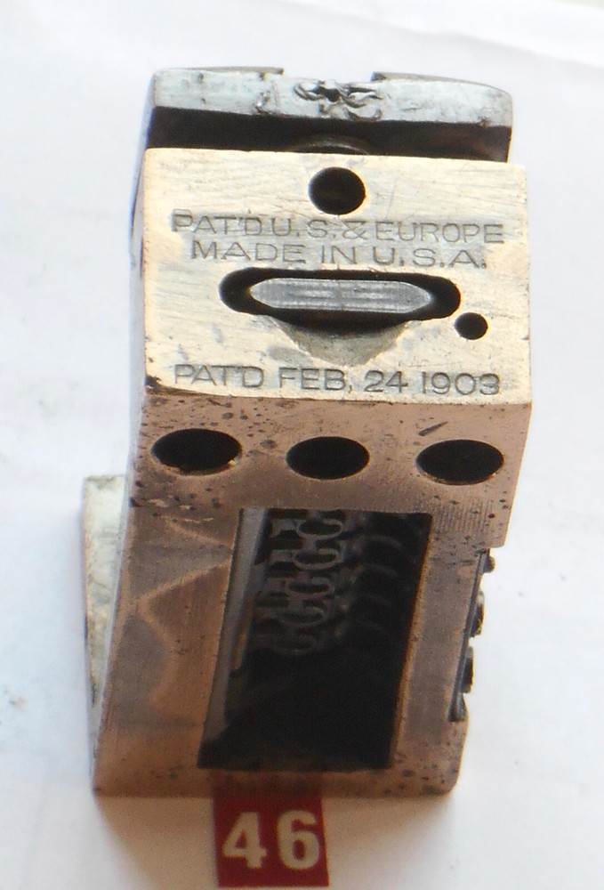 Letterpress Numbering machine | (Roberts #28) | 46